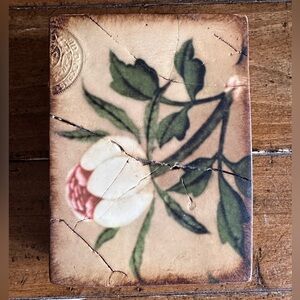 Sid Dickens retired vintage tile T-116 ~ Peony